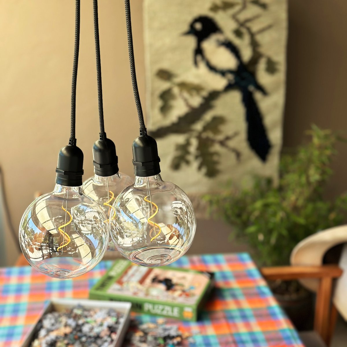 Deco bulb XL Transparant Van Lightson - Voor een optimale levensduur adviseren wij u de transformator niet met meer dan 85% van de maximale capaciteit te belasten.