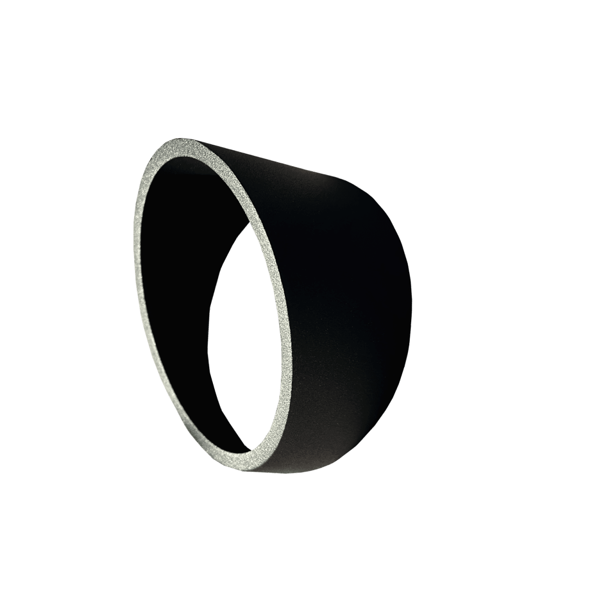 Verblindingsbescherming Luna Donkergrijs Van Lightson - De lamellenarmatuur met een binnendiameter van 60 mm wordt op de armatuur geschroefd en vervolgens vastgezet met een klein schroefje.
