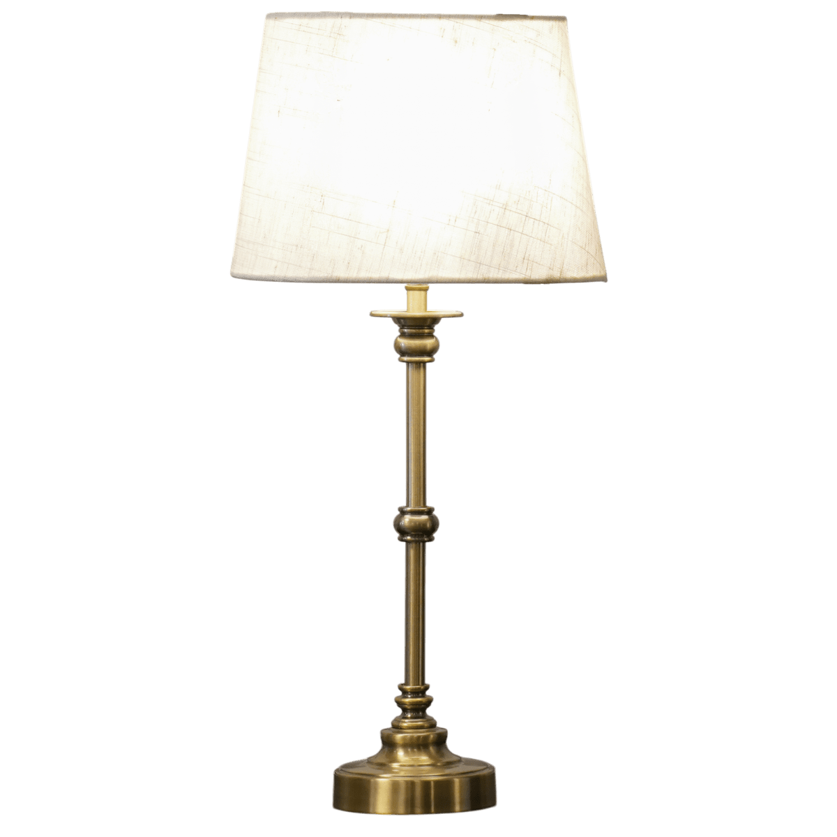 Axel Mini 50cm Antiek messing tafellamp Van Lampan - De lampvoet is gemaakt van metaal met een prachtige antieke messing afwerking, wat de lamp een warm en tijdloos karakter geeft.
