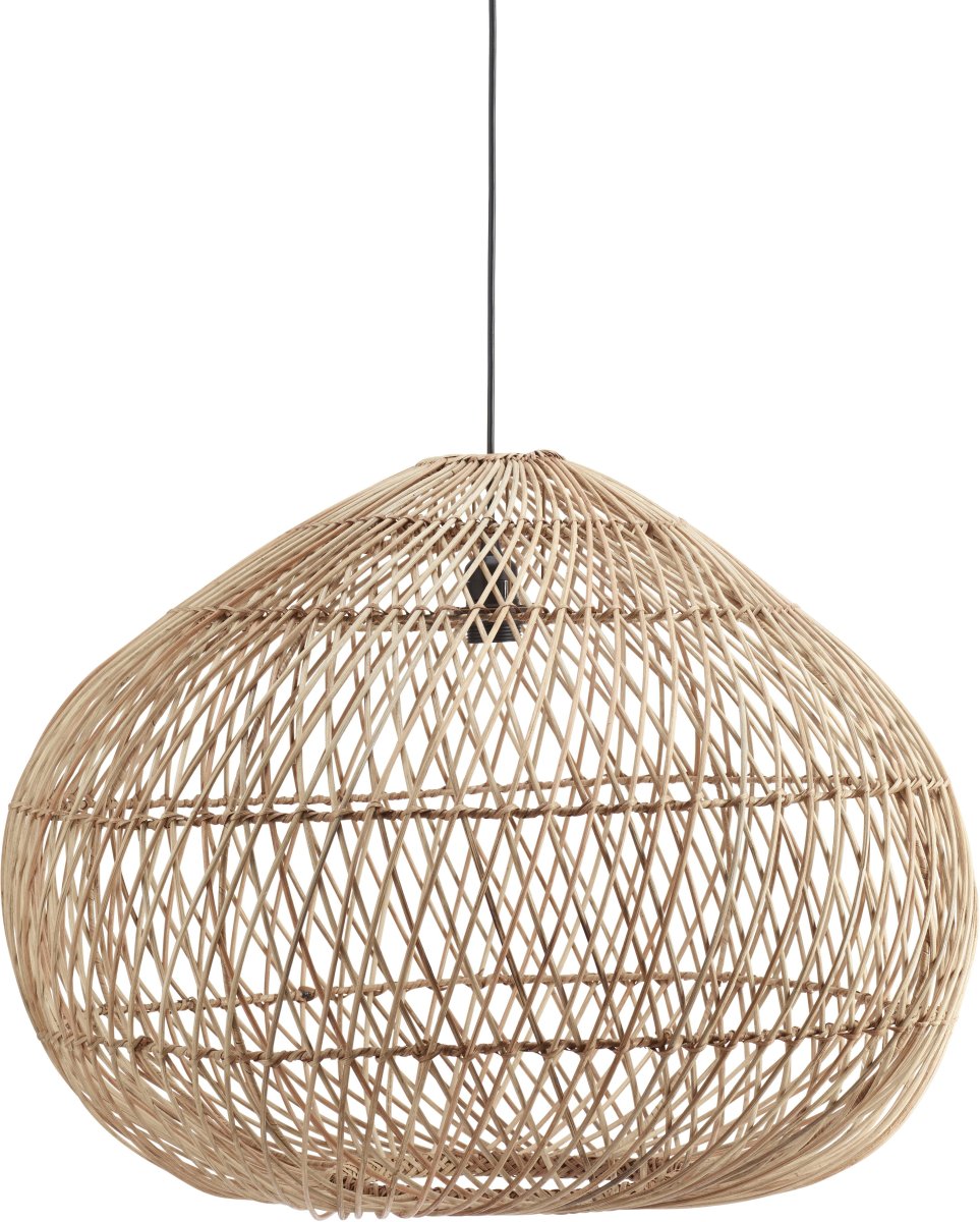 Karen Ø50 Natuur hanglamp Van PR Home - Omdat het van natuurlijke materialen is gemaakt, kunnen er kleine afwijkingen in de maatvoering optreden en kan de kleur in de loop van de tijd veranderen.