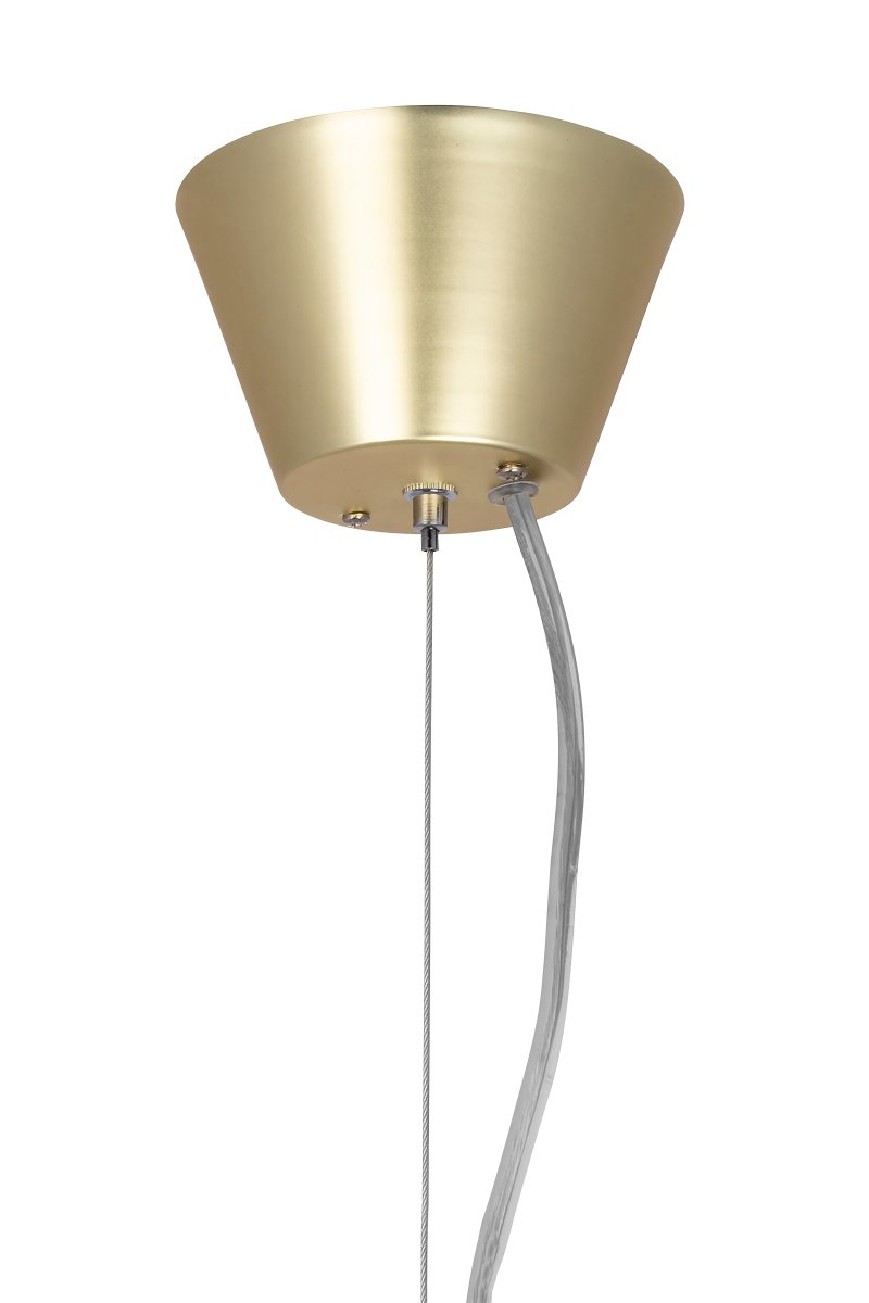Torrano Ø30 Beige travertijn hanglamp Van Globen Lighting - Steen is een natuurlijk materiaal, de kleur en tinten van het marmer vari&euml;ren en cre&euml;ren een uniek patroon voor elk stuk.