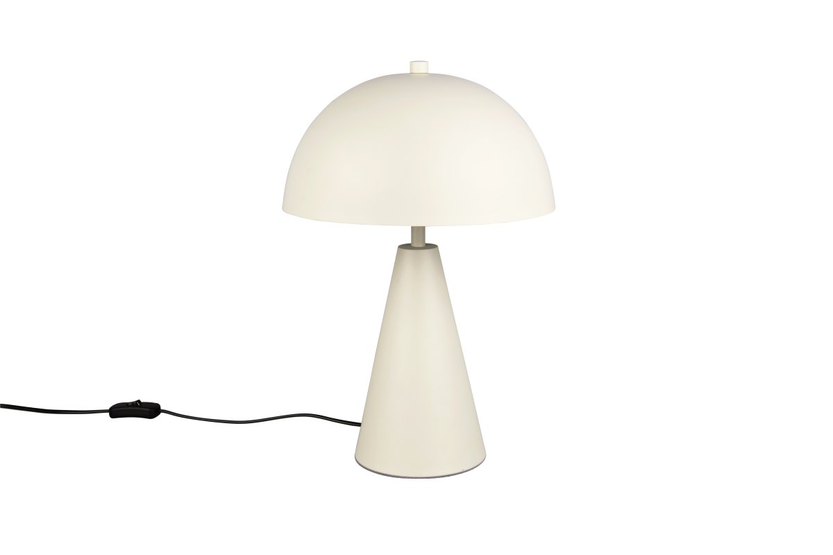 Alfie 43cm Grijs tafellamp Van Trio Lighting - Dankzij het minimalistische design past de lamp in elk interieur en is hij tegelijkertijd een decoratief element.