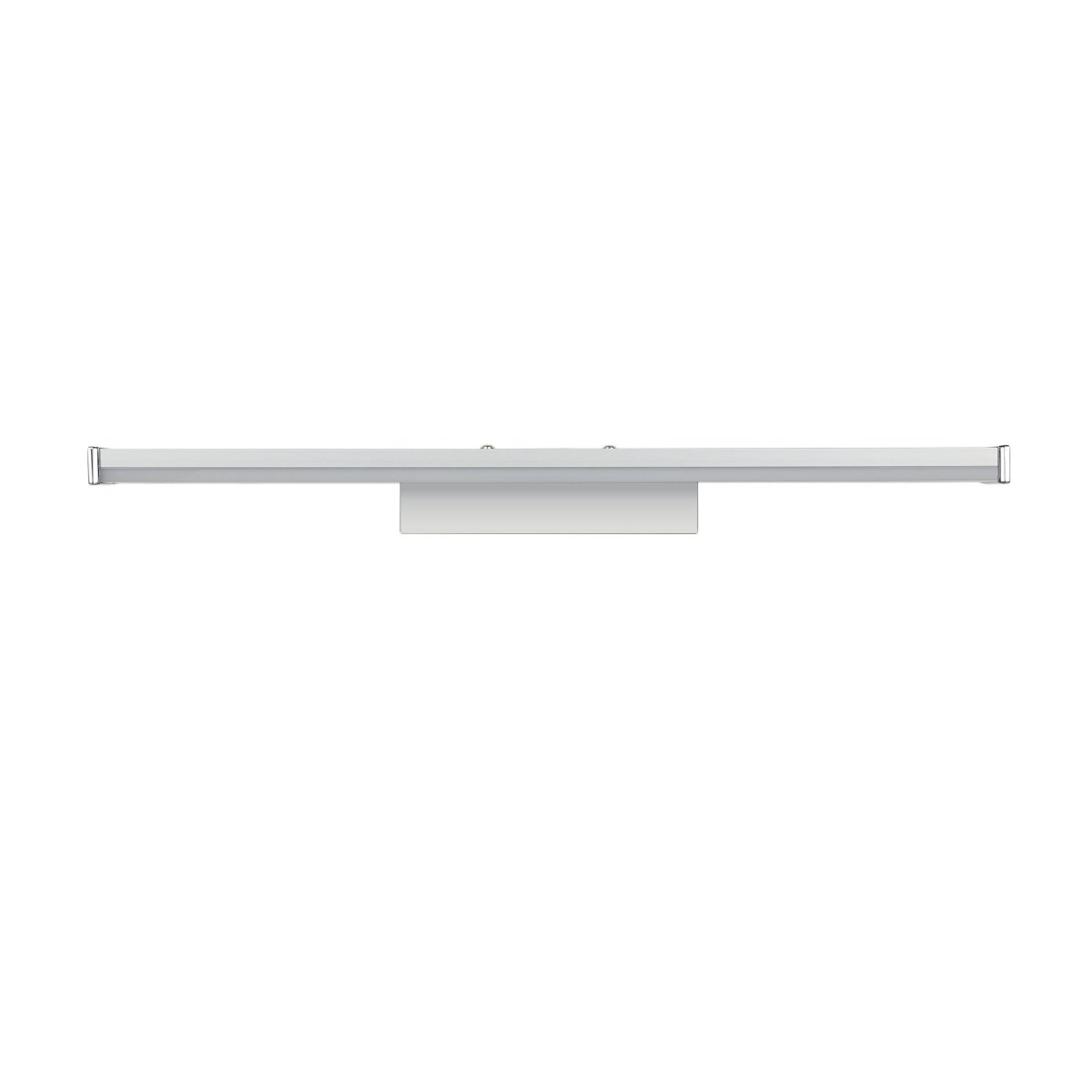 Pandella 40cm Chroom badkamerlamp Van Eglo - De lamp heeft een elegante chromen afwerking en een ge&iuml;ntegreerde LED die een helder, wit licht van 4000K met een lichtopbrengst van 900 lumen produceert.