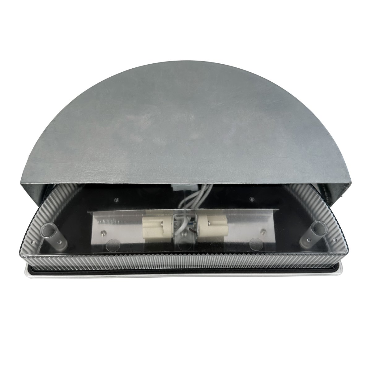 Scott Gegalvaniseerd buitenlamp Van Dyberg Larsen - Het stijlvolle ontwerp past bij veel verschillende gebouwen en muren en zorgt tegelijkertijd voor een aangenaam licht.