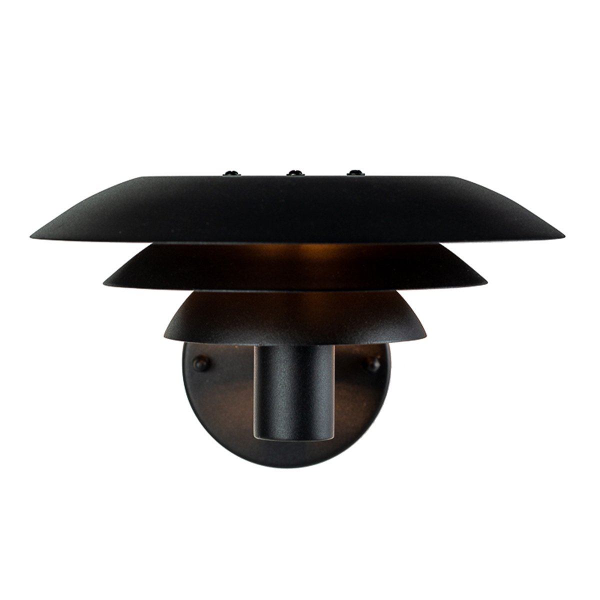 DL25 Zwart buitenlamp Van Dyberg Larsen - De DL25 gevellamp uit de DL-serie van Dyberg Larsen zorgt voor uitstekende verlichting rondom uw huis.