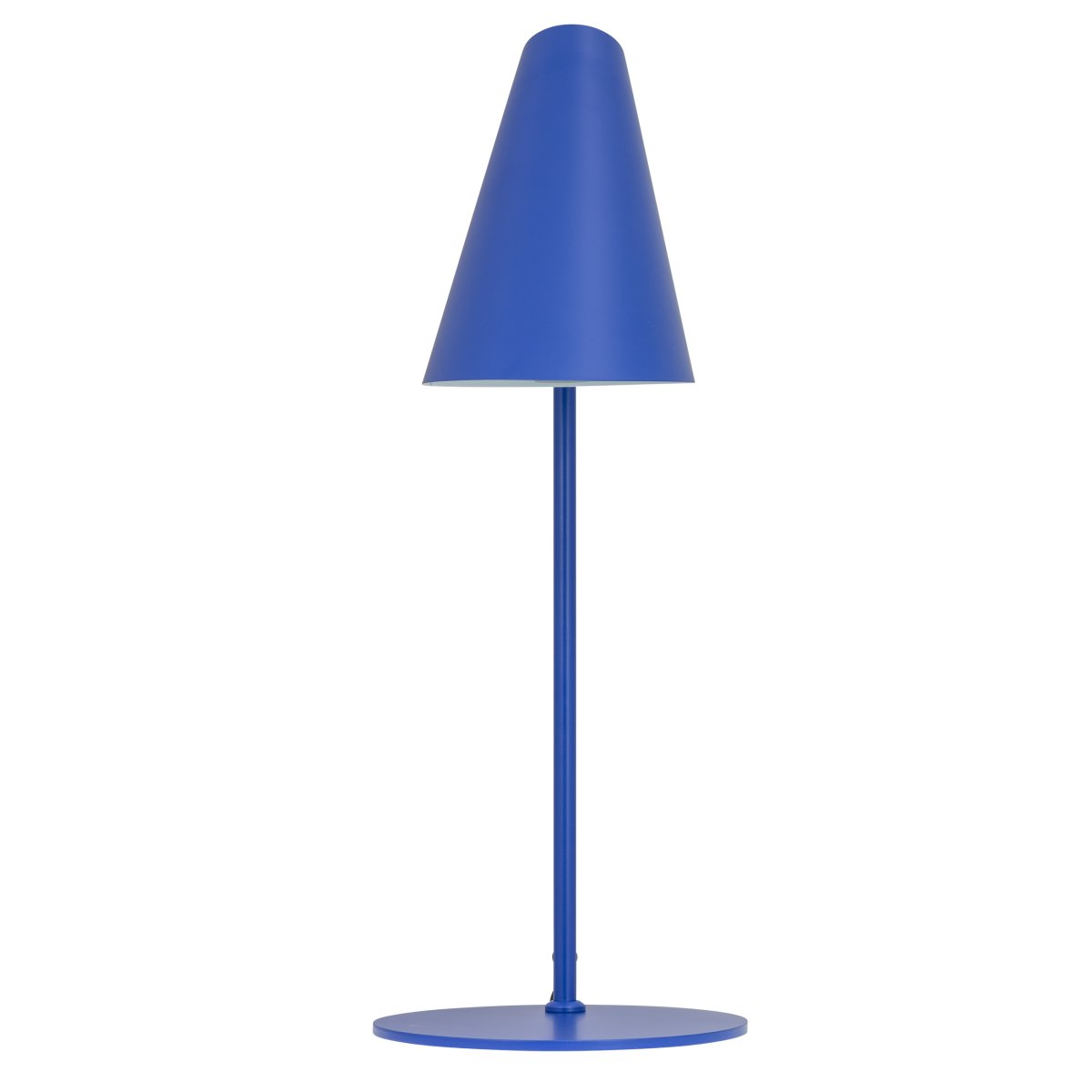 Cale 50cm Donkerblauw bureaulamp Van Dyberg Larsen - Ideaal om uw bureau of bijzettafel een vleugje kleur en persoonlijkheid te geven en tegelijkertijd gericht en comfortabel licht te bieden tijdens het lezen of werken.