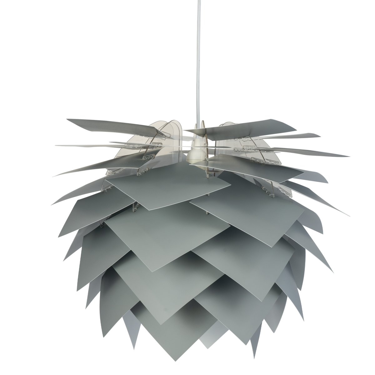 Illumin Ø45 Grijs hanglamp Van Dyberg Larsen - Dankzij de zeven kleuropties en vervangbare bladen kunt u de lamp eenvoudig vernieuwen zonder dat u een hele nieuwe hoeft te kopen.