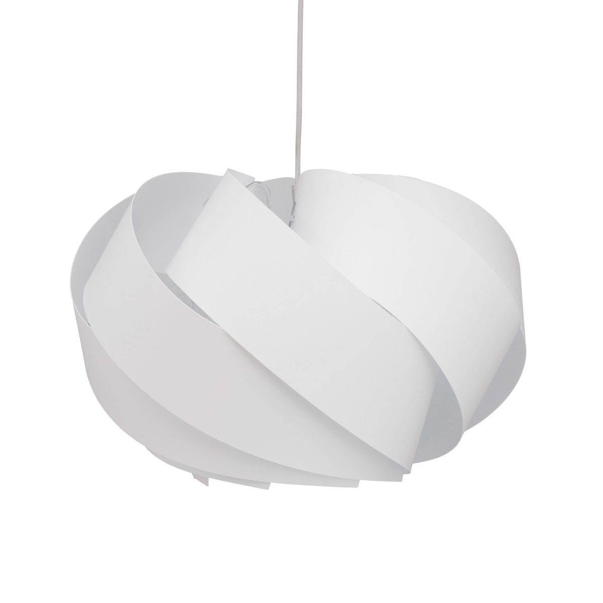 Boleo Ø50 Wit hanglamp Van Dyberg Larsen - De Boleo lamp is een elegante hanglamp die zich kenmerkt door zijn zachte, ronde vorm die een harmonieus en aangenaam licht verspreidt.