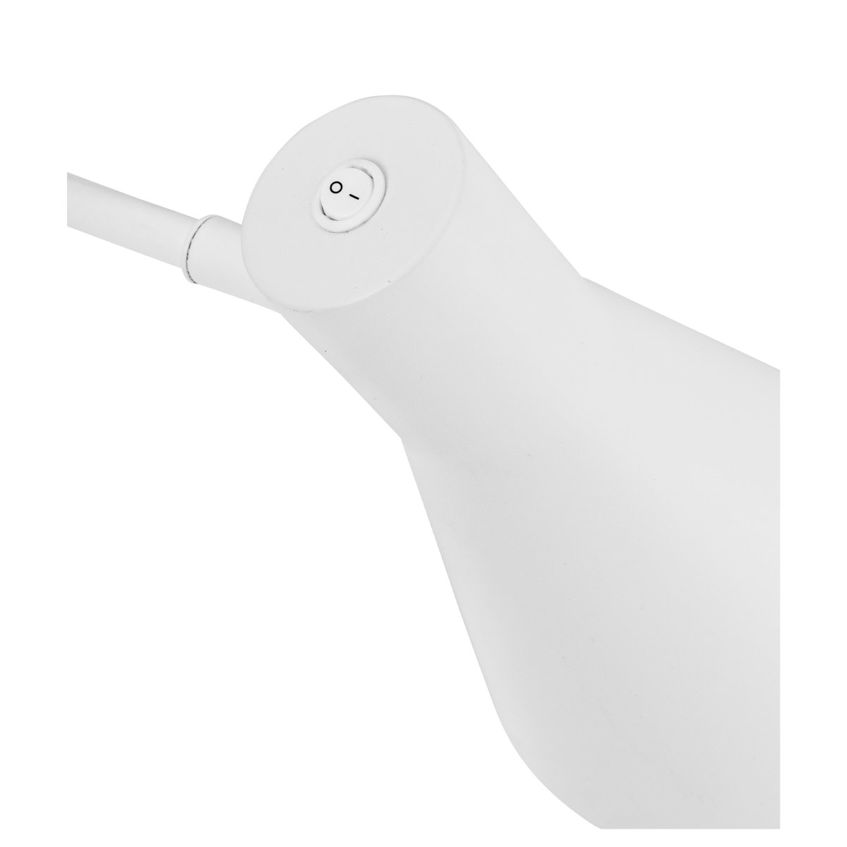 DL12 Wit leeslamp Van Dyberg Larsen - Met zijn unieke uitstraling combineert de lamp stijl met functionaliteit en zorgt voor een aangenaam en effectief licht dat perfect in elke kamer past.