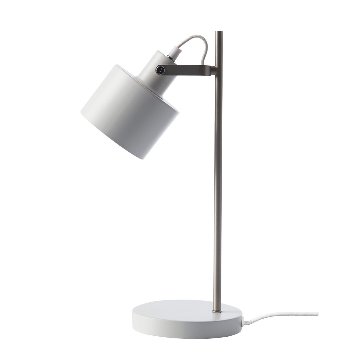 Ocean 43cm Chroom bureaulamp Van Dyberg Larsen - Hierdoor is de lamp ideaal voor in de slaapkamer en als indirecte lichtbron in de woonkamer.