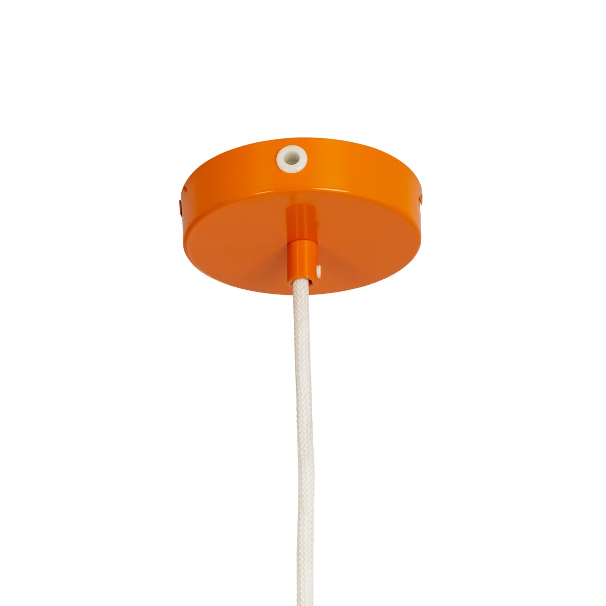 Haipot Ø23 Oranje hanglamp Van Dyberg Larsen - De lamp is ontworpen door de Deen Frank Kerdil en is in samenwerking met styliste Anette Eckmann gekleurd.