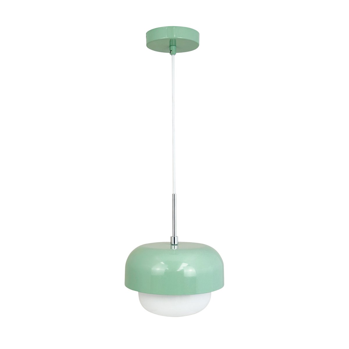 Haipot Ø23 Munt hanglamp Van Dyberg Larsen - De lamp is ontworpen door de Deen Frank Kerdil en is in samenwerking met styliste Anette Eckmann gekleurd.