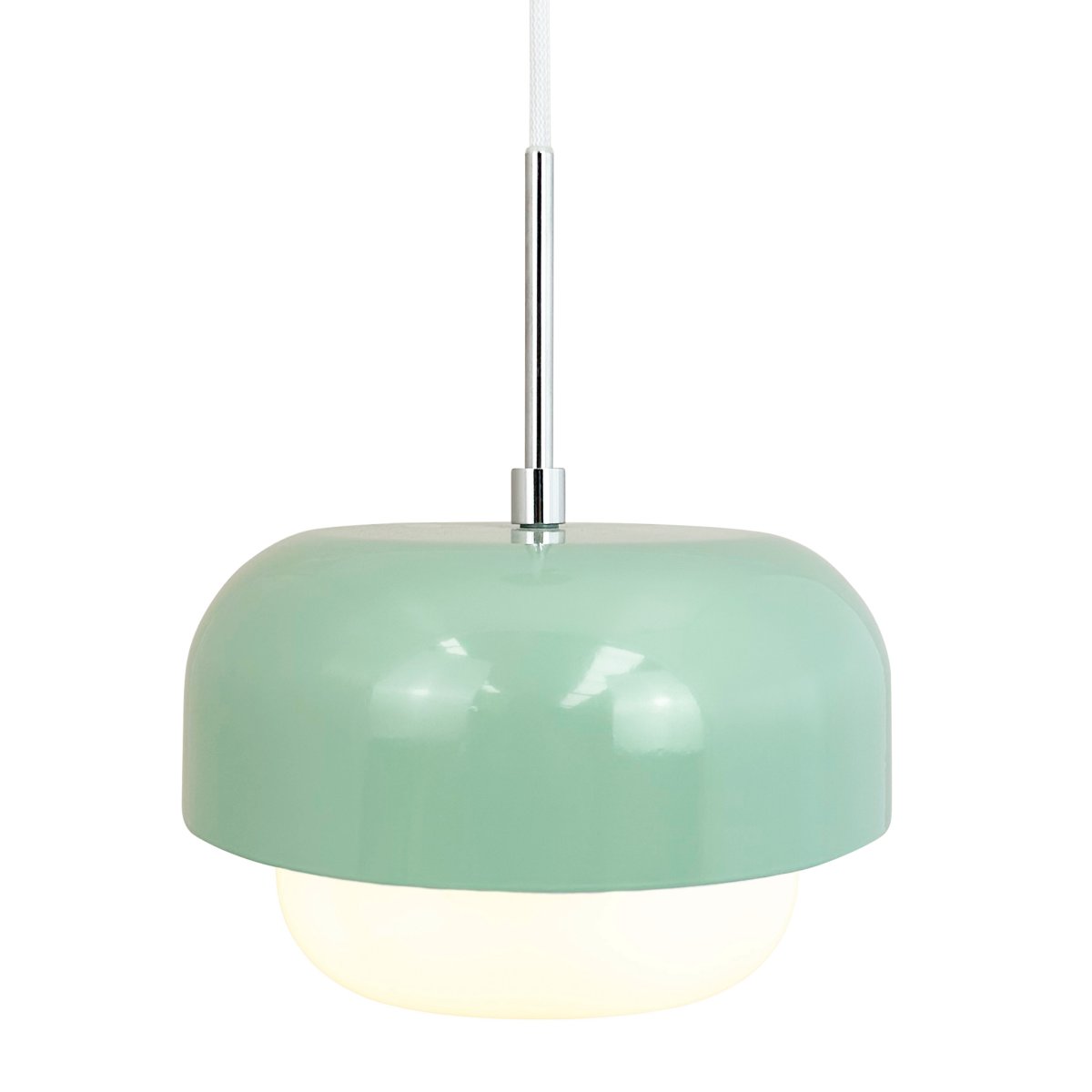 Haipot Ø23 Munt hanglamp Van Dyberg Larsen - De lamp is ontworpen door de Deen Frank Kerdil en is in samenwerking met styliste Anette Eckmann gekleurd.