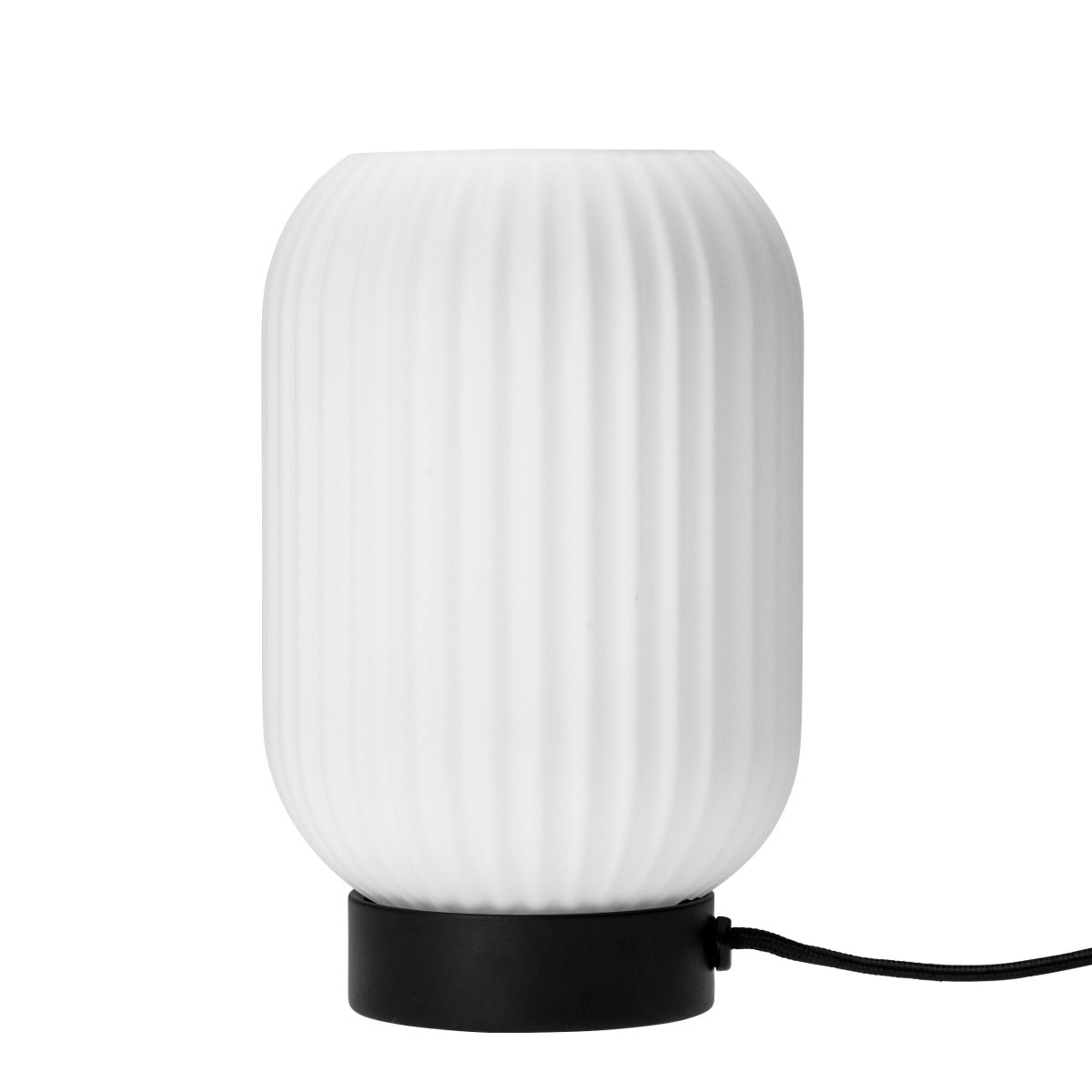 Riflet 22cm Zwart tafellamp Van Dyberg Larsen - Laat deze lamp een aangenaam licht verspreiden en een stijlvol detail in uw huis worden!