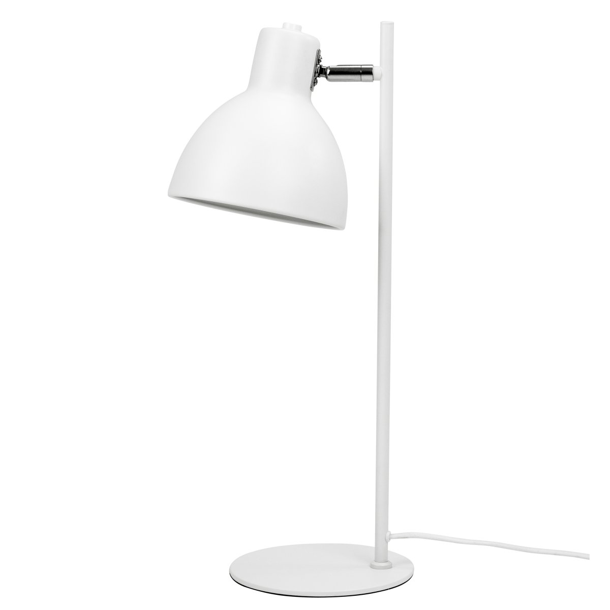 Skagen 50cm Wit bureaulamp Van Dyberg Larsen - Laat Skagen een gericht en aangenaam licht verspreiden waar u het het meest nodig hebt en geef uw huis een tijdloze en verfijnde uitstraling met deze kwaliteitslamp!