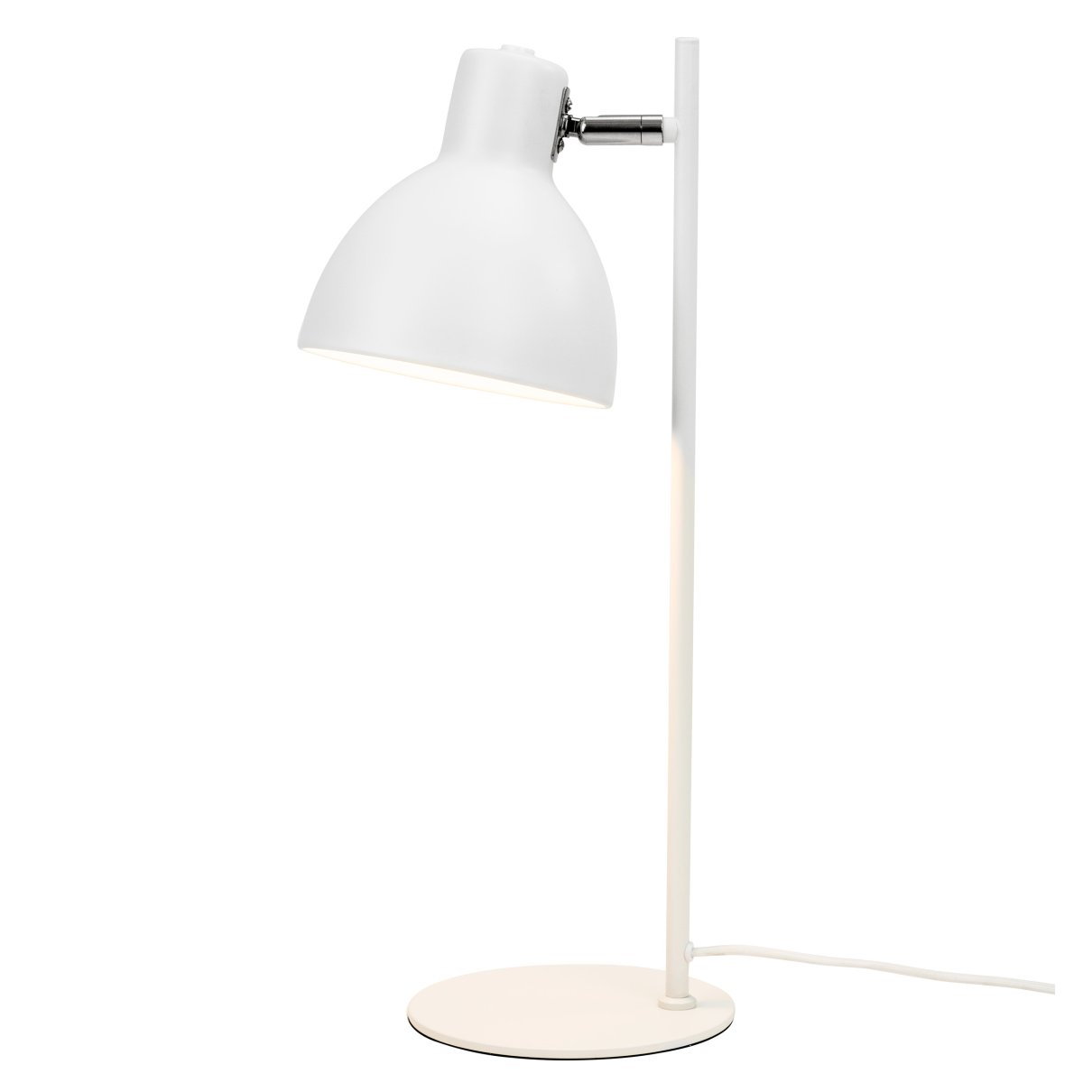 Skagen 50cm Wit bureaulamp Van Dyberg Larsen - Laat Skagen een gericht en aangenaam licht verspreiden waar u het het meest nodig hebt en geef uw huis een tijdloze en verfijnde uitstraling met deze kwaliteitslamp!