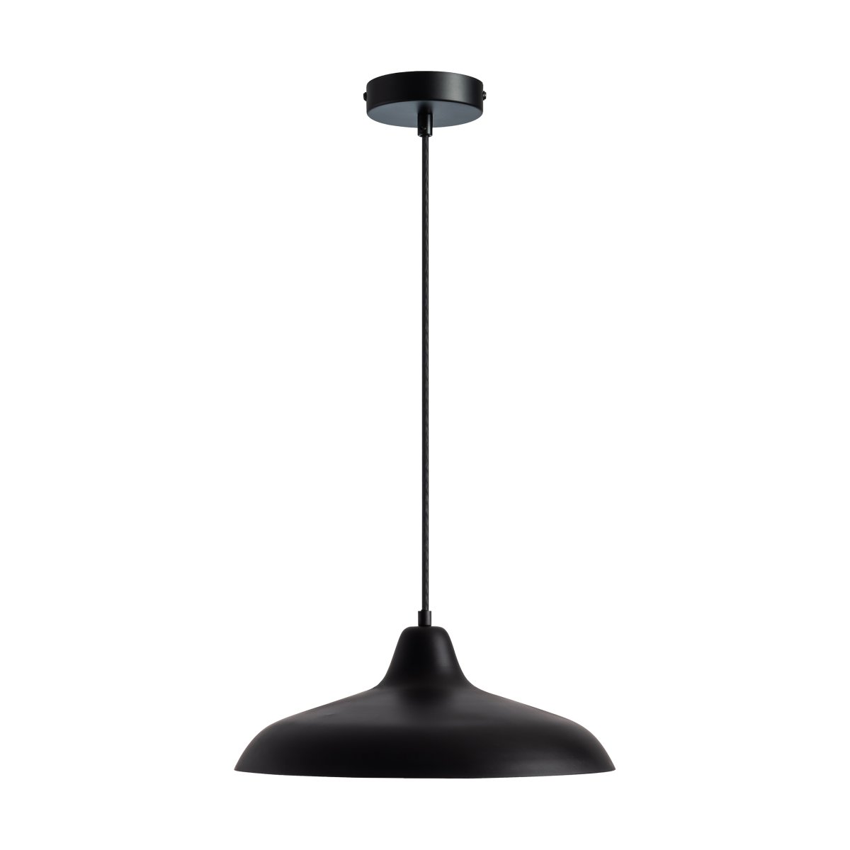 Futura Ø40 Zwart hanglamp Van Dyberg Larsen - De Futura plafondlamp van Dyberg Larsen heeft een prachtige vorm en een klassiek design.