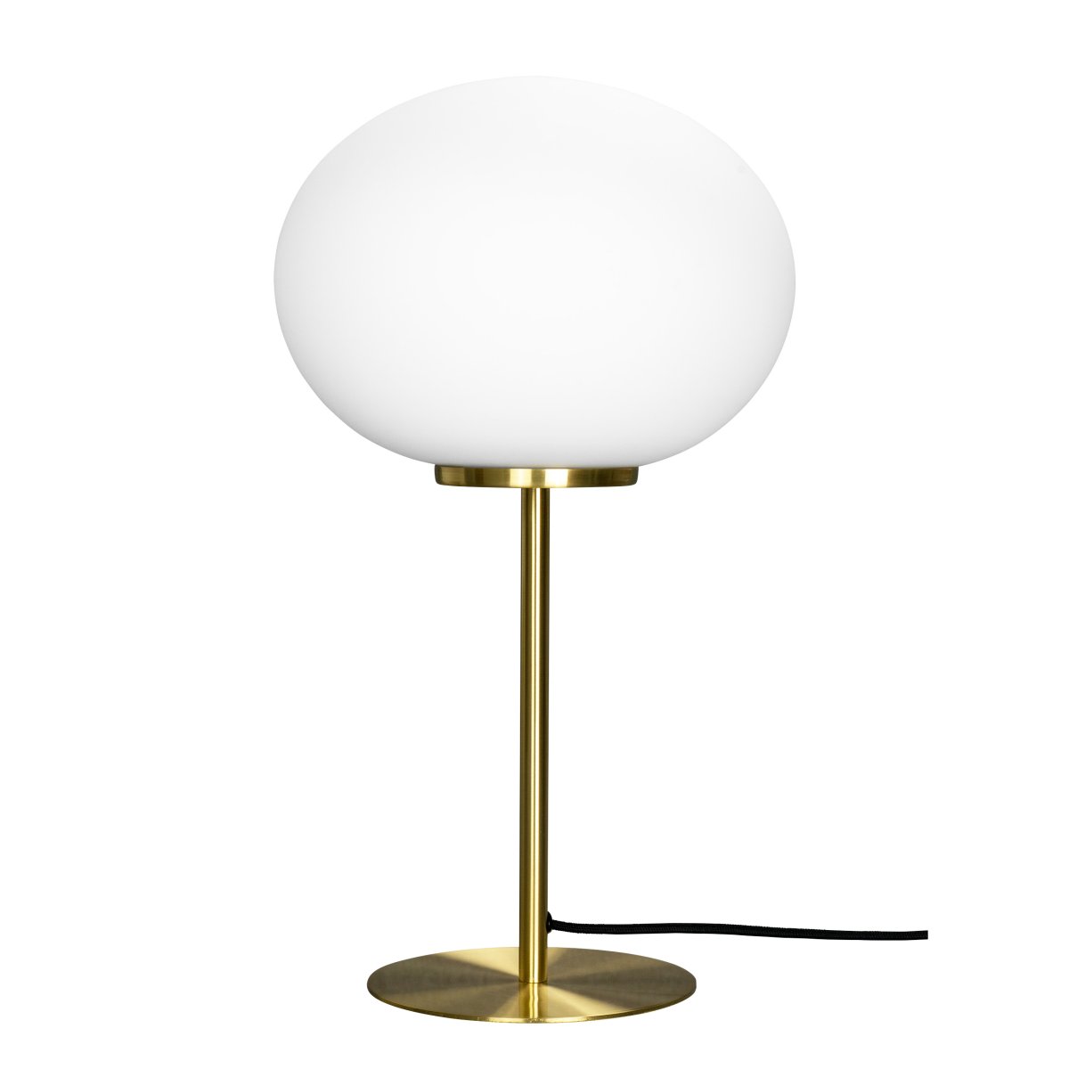 Queen 50cm Messing tafellamp Van Dyberg Larsen - Queen is een elegante tafellamp van metaal met een messing afwerking.