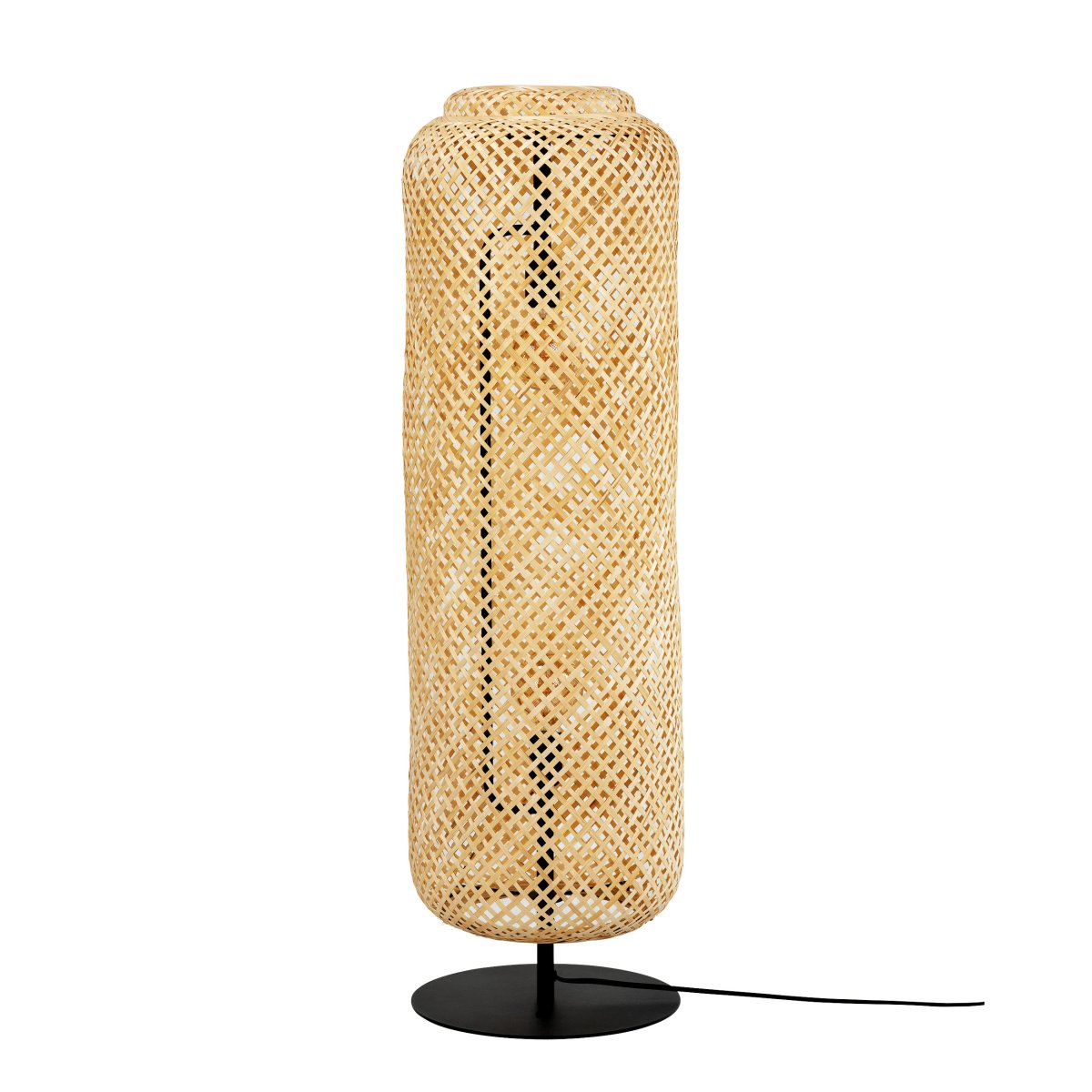 Boom Natuur vloerlamp Van Dyberg Larsen - Dankzij de platte basis en de aan/uit-schakelaar op het snoer is het eenvoudig te plaatsen en te gebruiken.