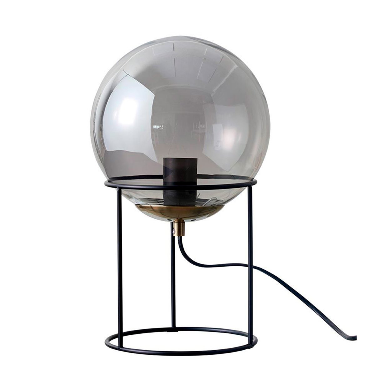 Moon 35cm Zwart tafellamp Van Dyberg Larsen - De Moon lamp, geïnspireerd op de prachtige maan, geeft uw huis een unieke sfeer.