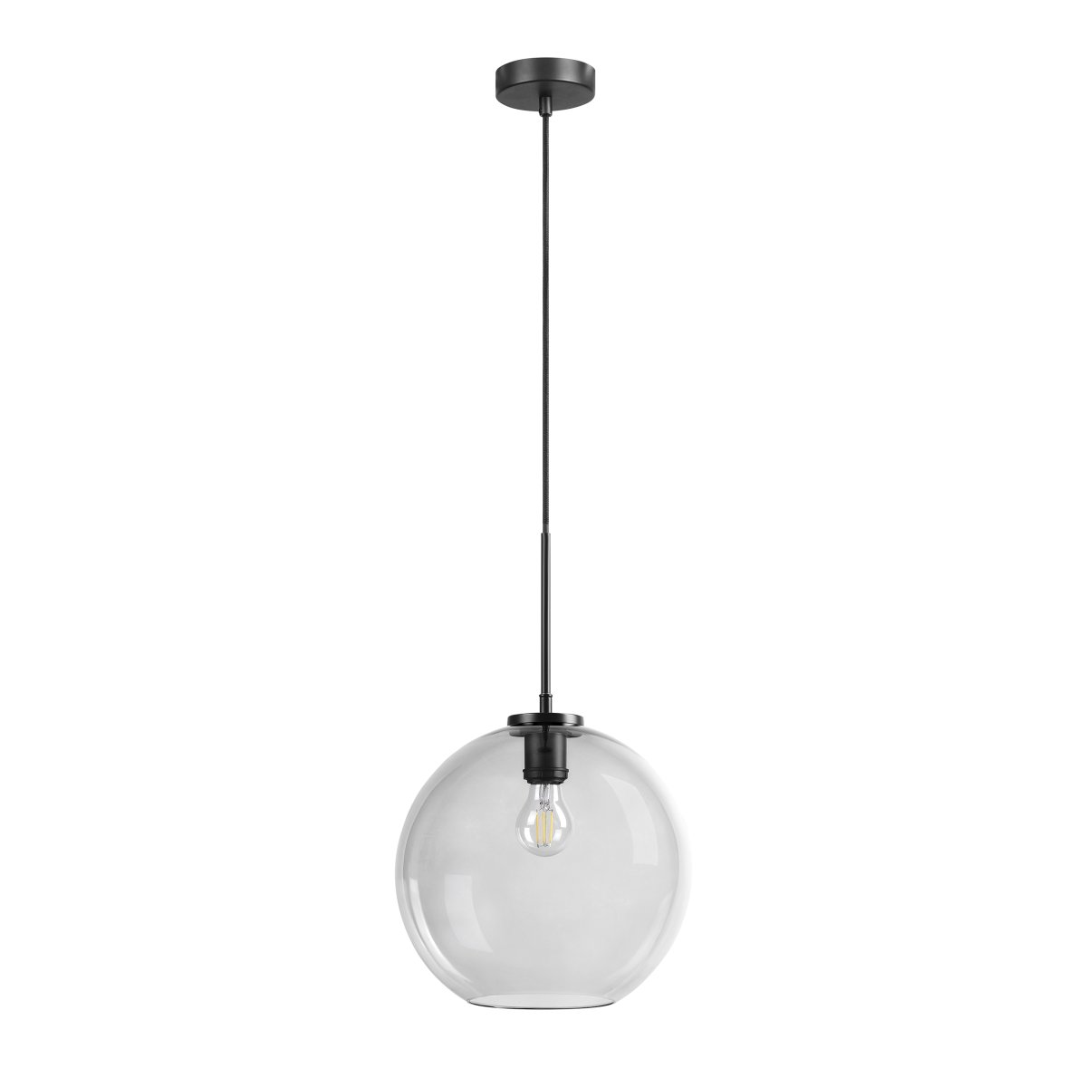 Loop Ø30 Zwart hanglamp Van Dyberg Larsen - De Loop hanglamp is een elegante en stijlvolle plafondlamp die een gezellige sfeer aan uw huis toevoegt.