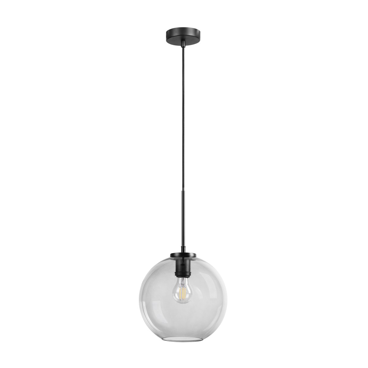 Loop Ø25 Zwart hanglamp Van Dyberg Larsen - De Loop hanglamp is een elegante en stijlvolle plafondlamp die een gezellige sfeer aan uw huis toevoegt.