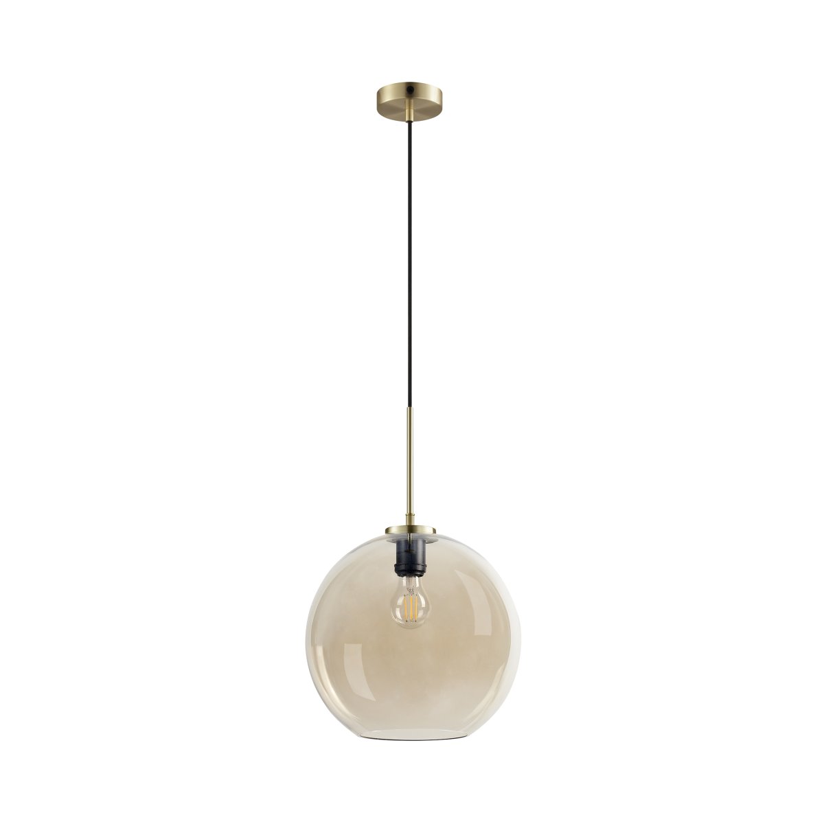 Loop Ø30 Messing hanglamp Van Dyberg Larsen - De Loop hanglamp is een elegante en stijlvolle plafondlamp die een gezellige sfeer aan uw huis toevoegt.