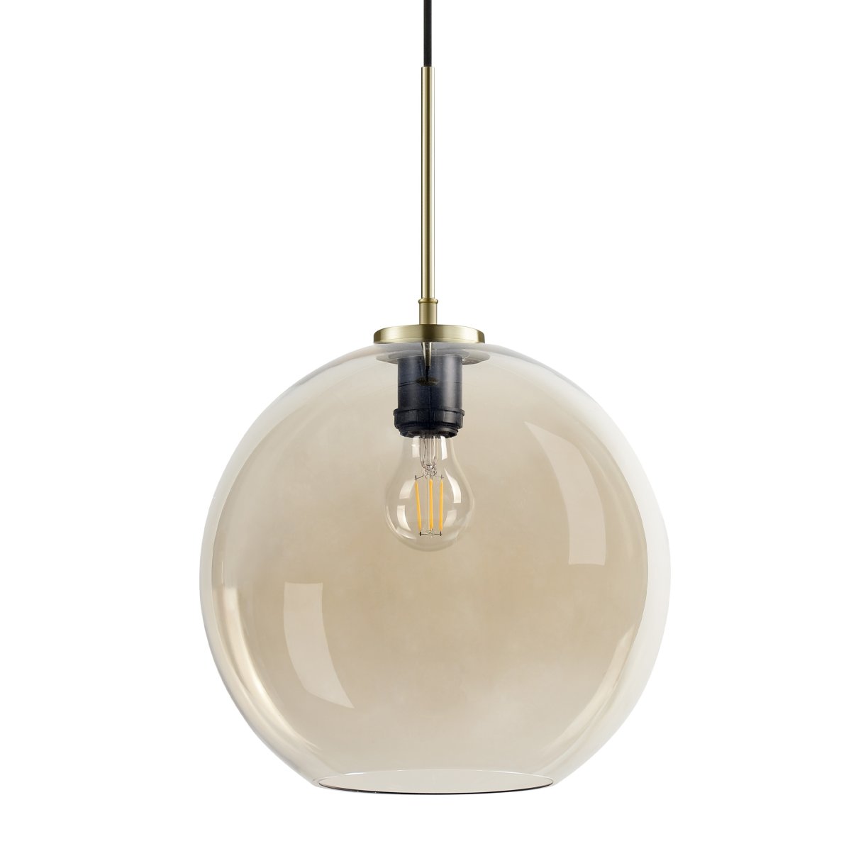 Loop Ø30 Messing hanglamp Van Dyberg Larsen - De Loop hanglamp is een elegante en stijlvolle plafondlamp die een gezellige sfeer aan uw huis toevoegt.