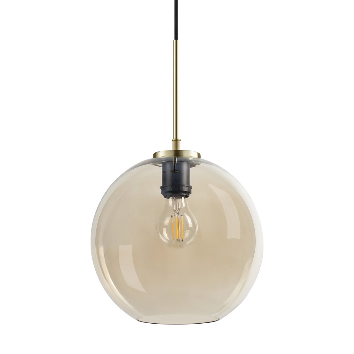 Loop Ø25 Messing hanglamp Van Dyberg Larsen - De Loop hanglamp is een elegante en stijlvolle plafondlamp die een gezellige sfeer aan uw huis toevoegt.