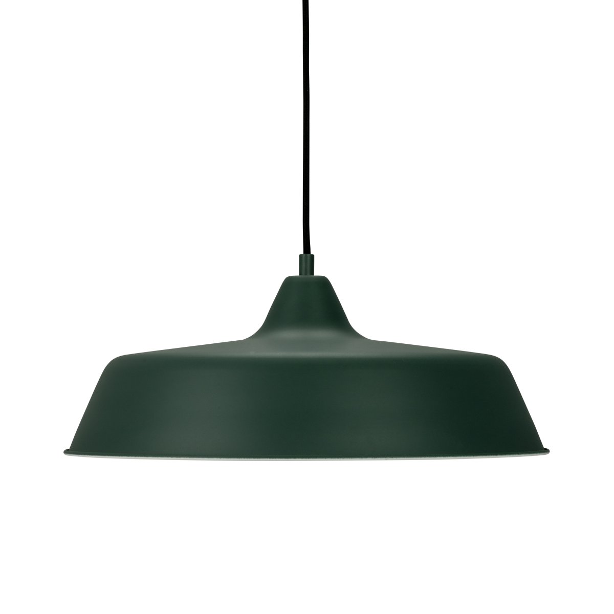 Raw Ø40 Donkergroen hanglamp Van Dyberg Larsen - Raw Pendant is een moderne en stijlvolle metalen plafondlamp met een charmant design.