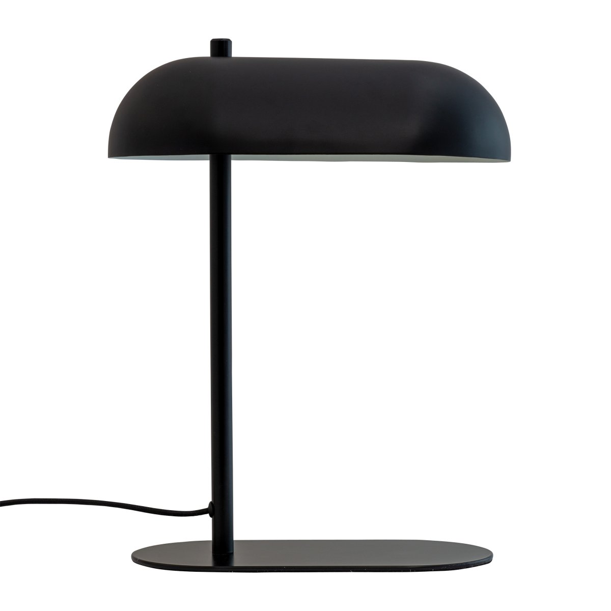 Arch 36cm Matzwart tafellamp Van Dyberg Larsen - De Arch tafellamp is een ode aan eenvoud en kwaliteit - een combinatie van Deens design en functionaliteit.