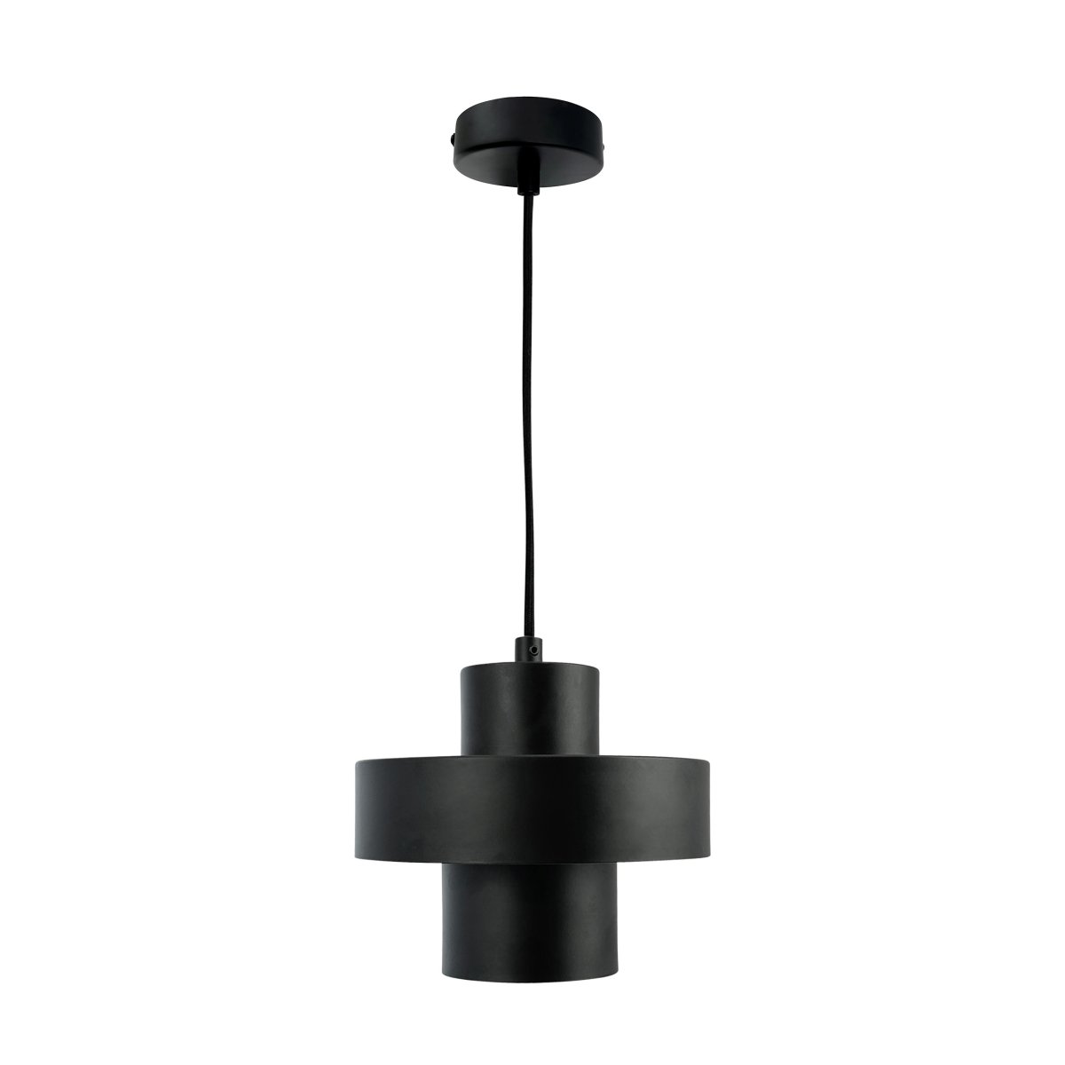 Stoke Ø20 Zwart hanglamp Van Dyberg Larsen - Afhankelijk van de kleurkeuze en de plaatsing kan de lamp zowel als sculpturaal interieurdetail als lichtpunt fungeren, ongeacht of deze boven de keukentafel, op het bureau of in de woonkamer en slaapkamer wordt geplaatst.