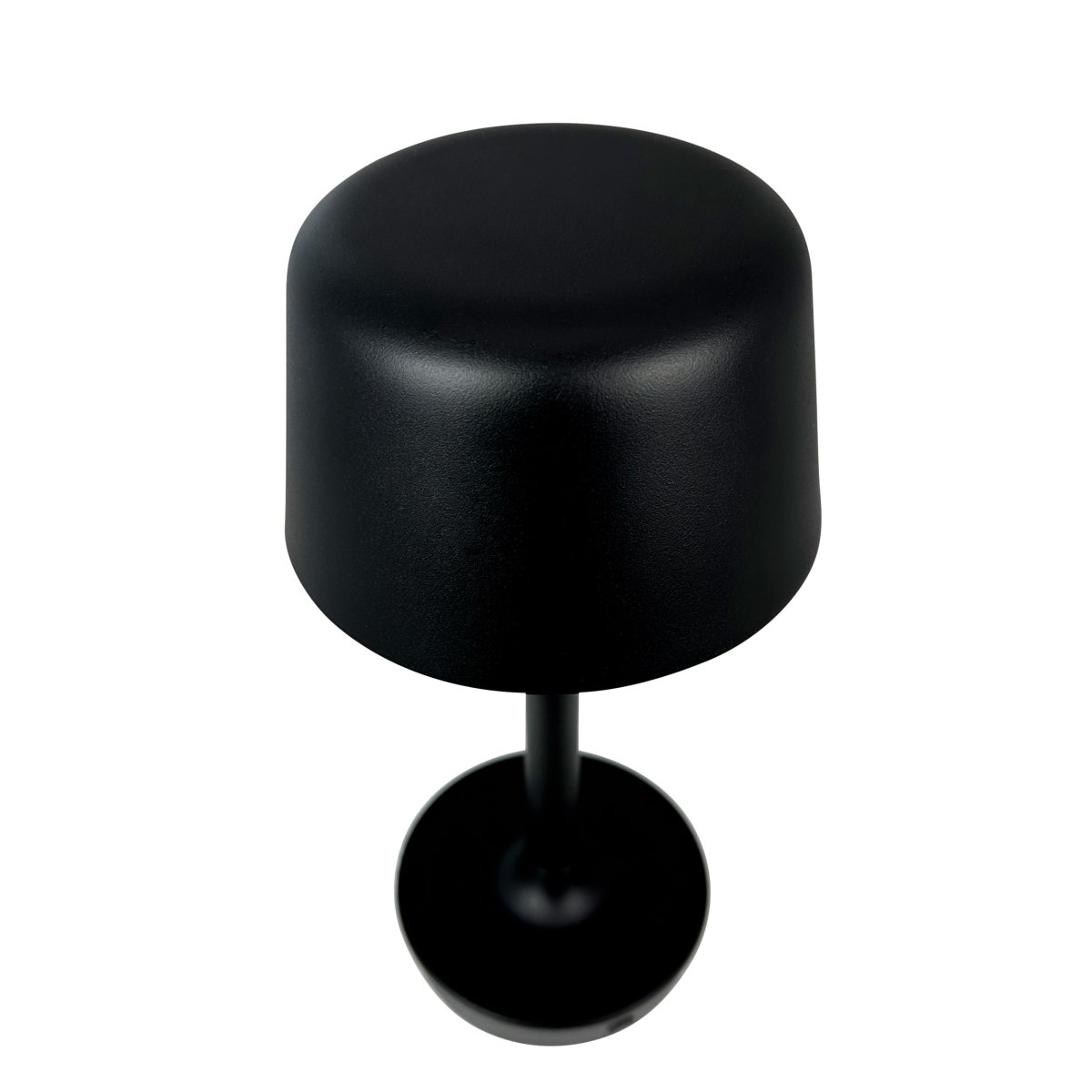 Flow 25cm Zwart Draagbare Van Dyberg Larsen - De lamp is draadloos en eenvoudig te verplaatsen, waardoor u hem overal kunt neerzetten.