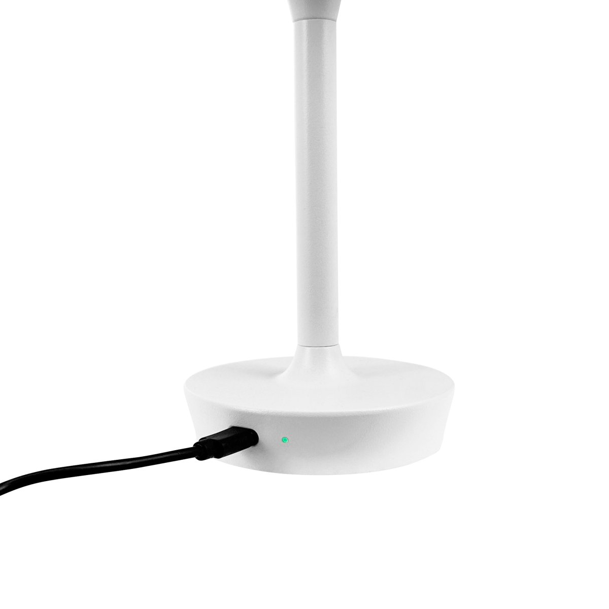Flow 25cm Wit Draagbare Van Dyberg Larsen - De lamp is draadloos en eenvoudig te verplaatsen, waardoor u hem overal kunt neerzetten.