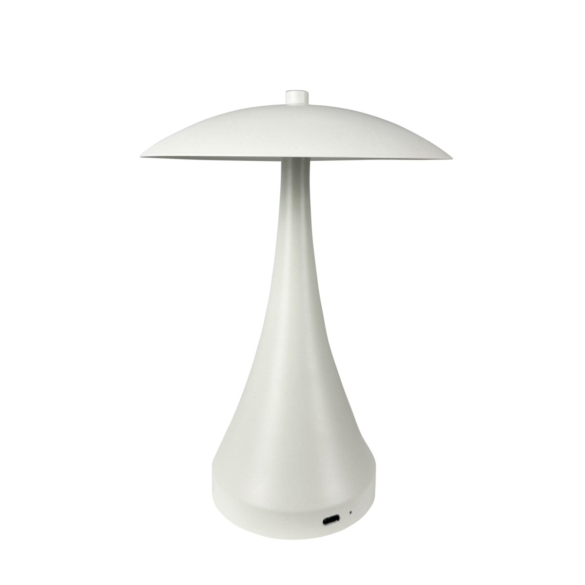 Vienna 28cm Crème wit Draagbare Van Dyberg Larsen - De Vienna LED-lamp overtuigt door het zachte en aangename licht, dat u met drie verschillende helderheidsniveaus kunt instellen om precies de juiste sfeer te creëren.