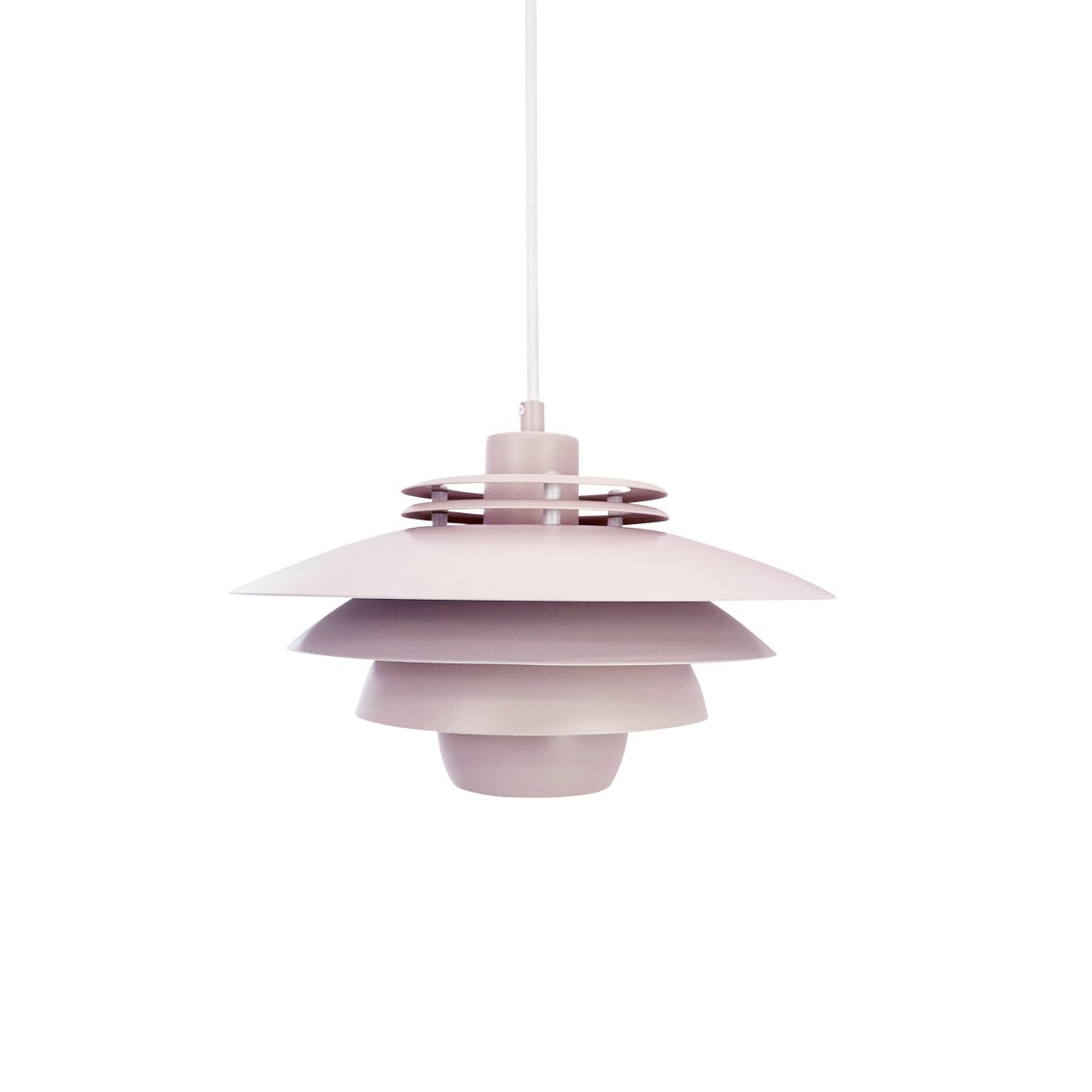 Ejka Ø30 Roze hanglamp Van Dyberg Larsen - Ontdek de Ejka Mini Pendant, een Deens ontworpen lamp met een tijdloze stijl die perfect past in een Scandinavisch huis.