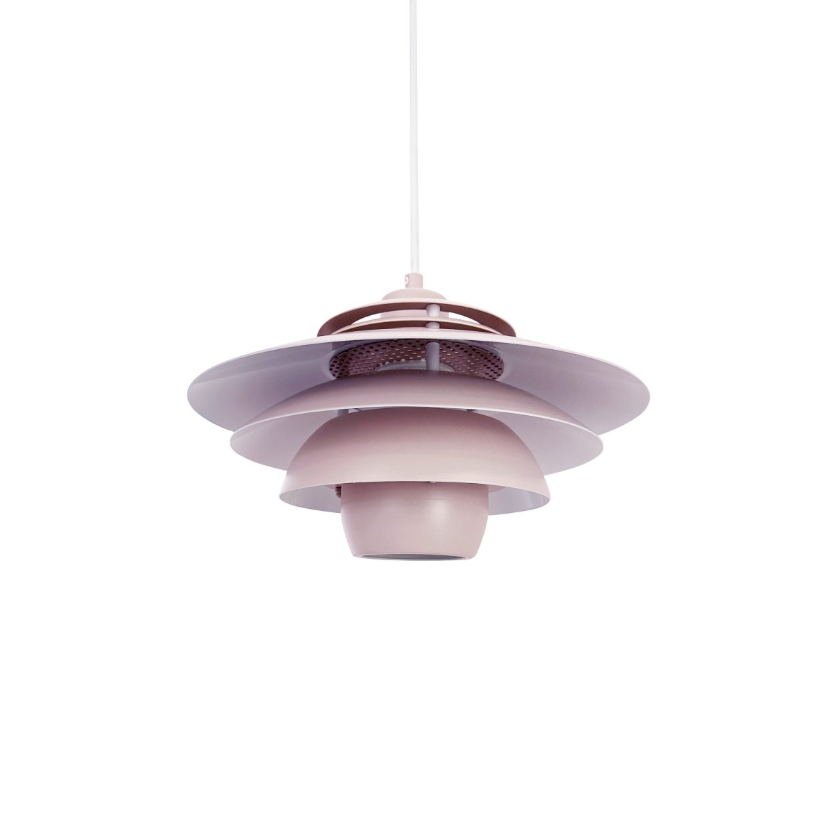 Ejka Ø30 Roze hanglamp Van Dyberg Larsen - Ontdek de Ejka Mini Pendant, een Deens ontworpen lamp met een tijdloze stijl die perfect past in een Scandinavisch huis.