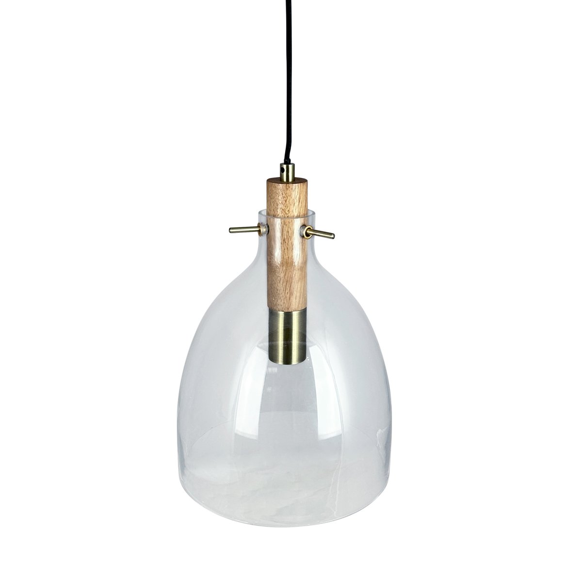 Bistro Ø25 Transparant hanglamp Van Dyberg Larsen - Oavsett om du vill lyfta din k&ouml;ksbelysning eller skapa en mysig matplats, erbjuder Bistro taklampa en stilren och funktionell ljusl&ouml;sning.