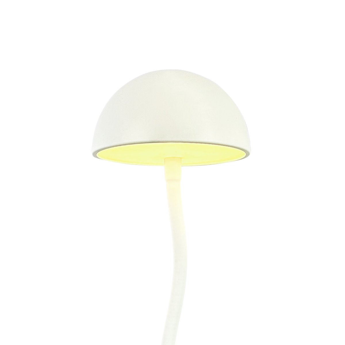 Fonzy 38cm Wit Draagbare Van Dyberg Larsen - Fonzy bordslampa &auml;r b&aring;de rolig och praktisk, och dess flexibilitet g&ouml;r den till ett perfekt val f&ouml;r den som vill ha en lampa som &auml;r b&aring;de funktionell och stilren.