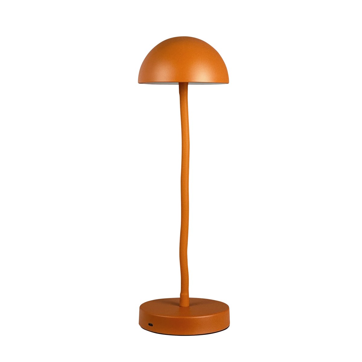 Fonzy 38cm Terracotta Draagbare Van Dyberg Larsen - Fonzy bordslampa &auml;r b&aring;de rolig och praktisk, och dess flexibilitet g&ouml;r den till ett perfekt val f&ouml;r den som vill ha en lampa som &auml;r b&aring;de funktionell och stilren.