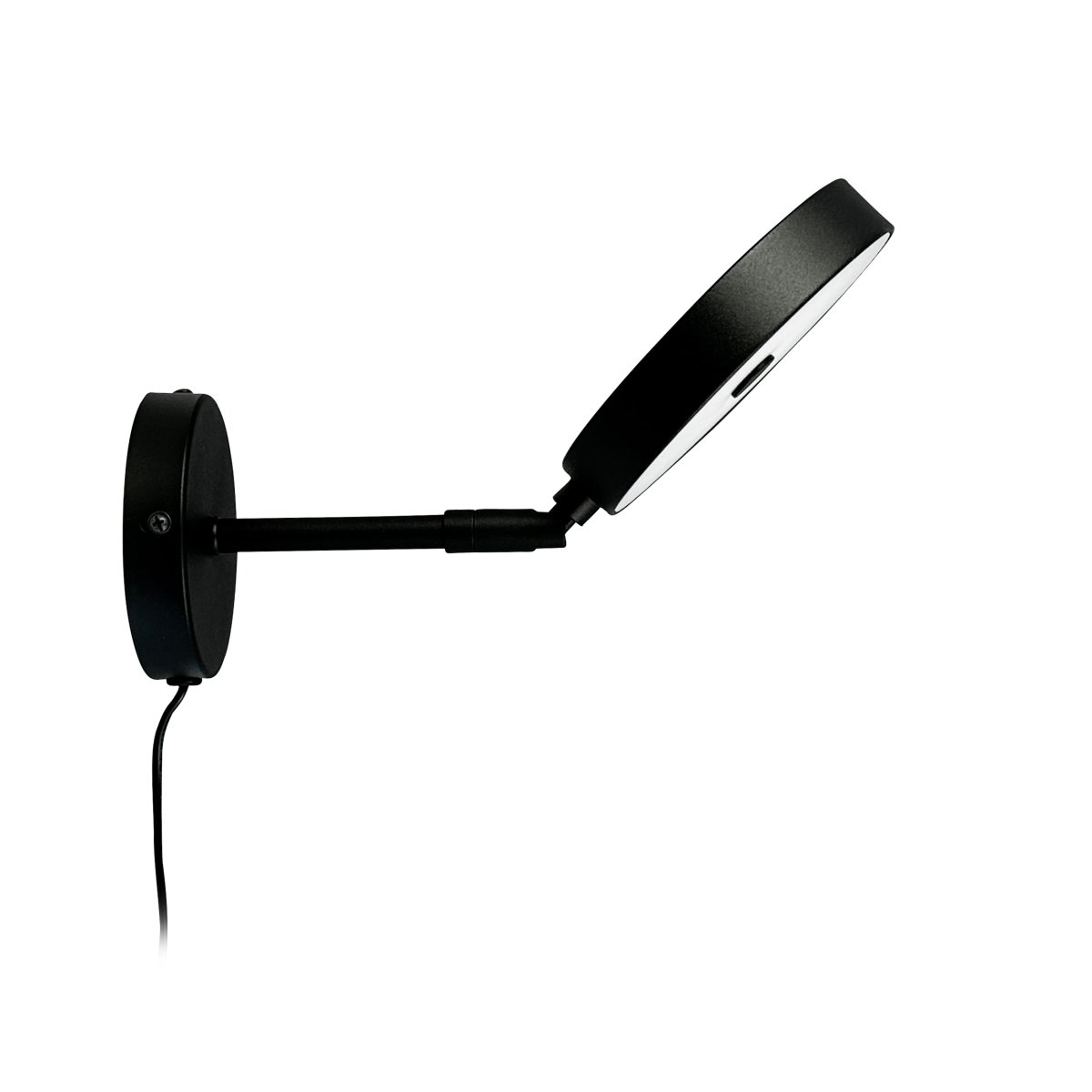 Starlight Zwart leeslamp Van Dyberg Larsen - En stilren och praktisk v&auml;gglampa &ndash; perfekt vid s&auml;ngen i sovrummet eller som st&auml;mningsbelysning i vardagsrummet eller hallen.