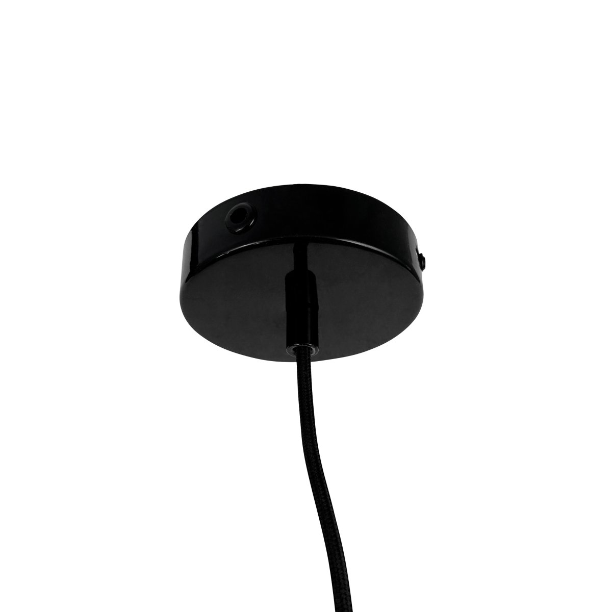 Planet Ø40 Zwart hanglamp Van Dyberg Larsen - De Planet hanglamp in glanzend zwart metaal straalt eenvoud en stijl uit in één verlichtingskeuze.