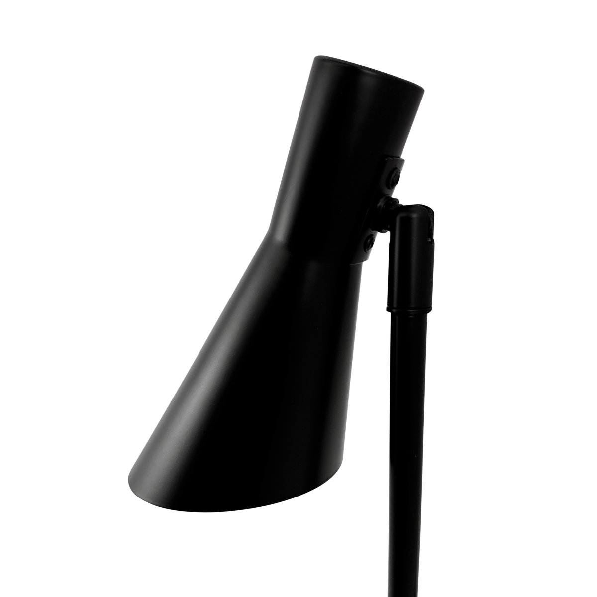 DL12 Mini 40cm Zwart bureaulamp Van Dyberg Larsen - De DL12 Mini in zwart is een moderne tafellamp met een tijdloos design.