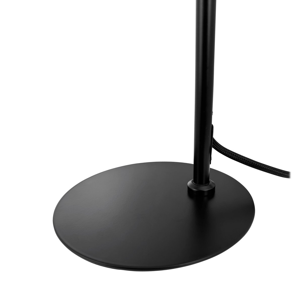 DL12 Mini 40cm Zwart bureaulamp Van Dyberg Larsen - De DL12 Mini in zwart is een moderne tafellamp met een tijdloos design.