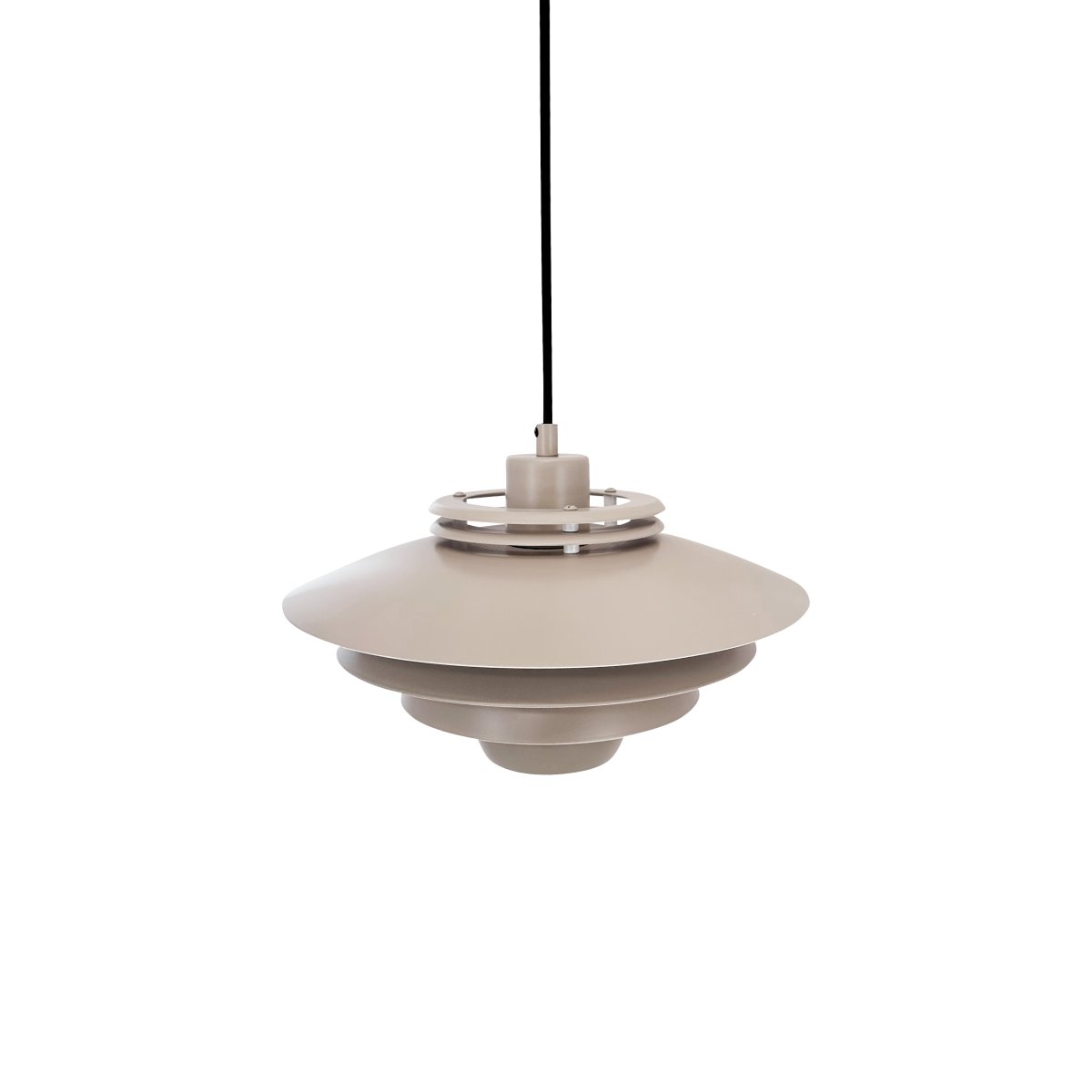 Ejka Ø30 Beige hanglamp Van Dyberg Larsen - Ontdek de Ejka Mini Pendant, een Deens ontworpen lamp met een tijdloze stijl die perfect past in een Scandinavisch huis.