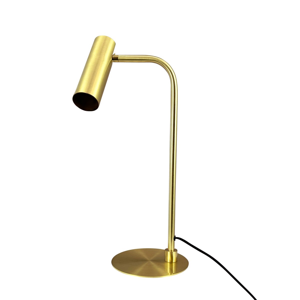 Skagerrak 50cm Messing bureaulamp Van Dyberg Larsen - De elegante uitstraling van de lamp en de nadruk op kwaliteit maken hem tot een perfecte aanvulling op elke kamer, ongeacht of het interieur modern of klassiek is.