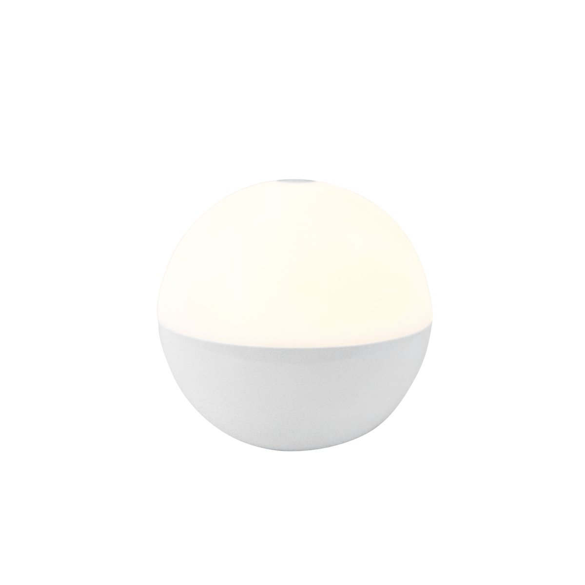 Alba 10cm 2 Stuks Wit Draagbare Van Dyberg Larsen - De lampen hebben ge&iuml;ntegreerde LED's met drie lichtniveaus die eenvoudig aan te passen zijn via een aanraaksensor bovenop de kappen of met de meegeleverde afstandsbediening.