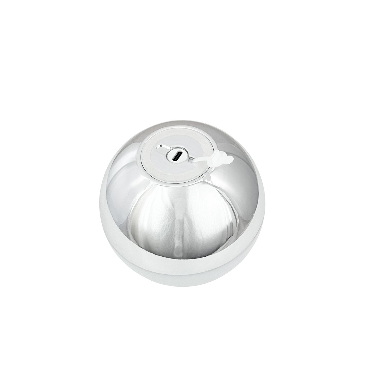 Alba 10cm 2 Stuks Chroom Draagbare Van Dyberg Larsen - De lampen hebben ge&iuml;ntegreerde LED's met drie lichtniveaus die eenvoudig aan te passen zijn via een aanraaksensor bovenop de lampenkap of met de meegeleverde afstandsbediening.