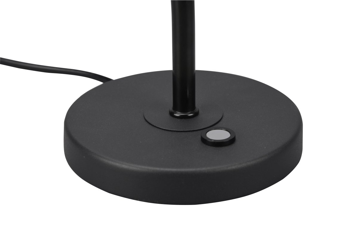 Curtis 42cm Zwart bureaulamp Van Trio Lighting - 