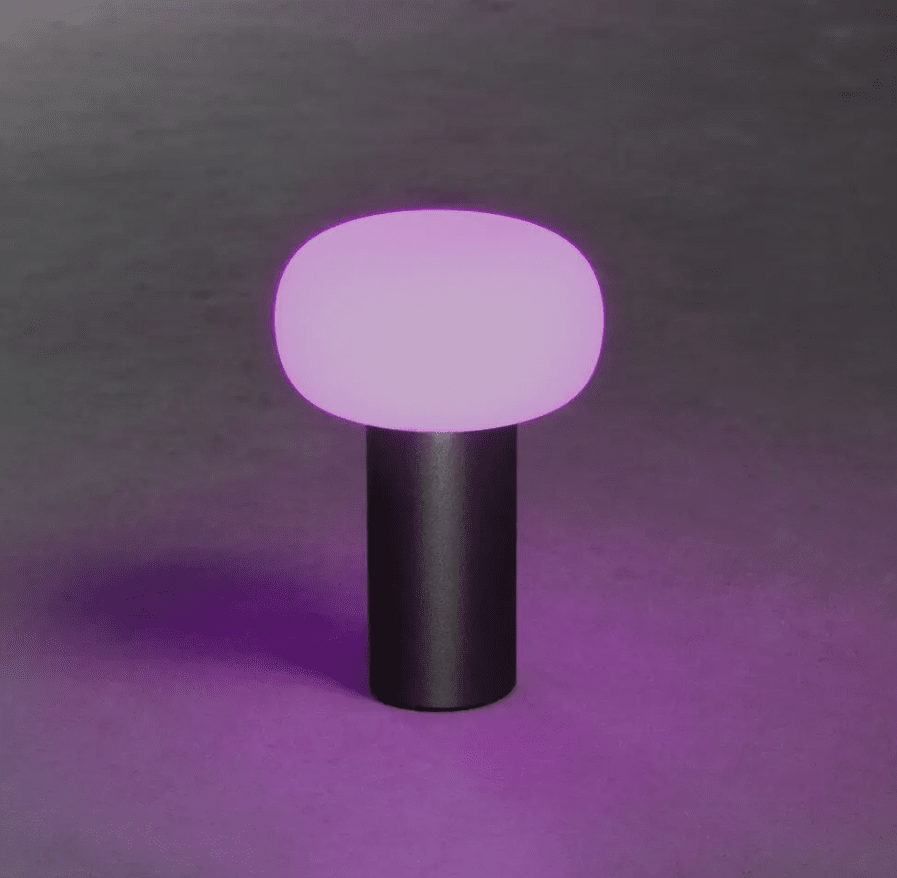 Antibes 20cm Zwart Draagbare Van Konstsmide - De lamp heeft een dimmer waarmee u de helderheid en kleurtemperatuur kunt aanpassen.